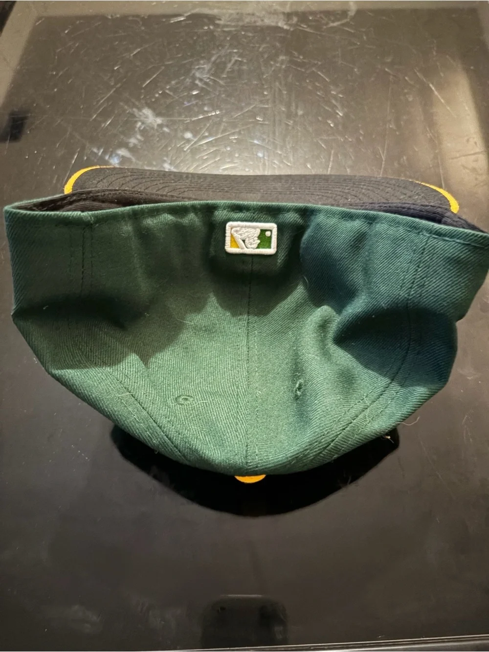 NEW ERA HAT USED CAP FITTED 59 FIFTY OAKLAND A'S Athletics Size 71/2